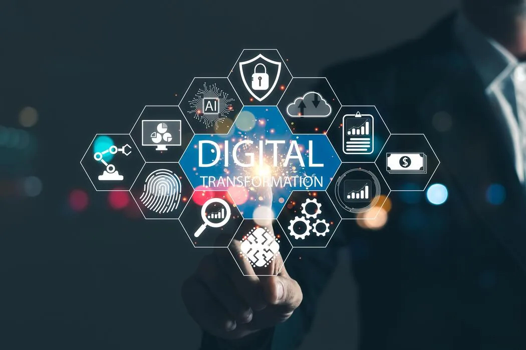 Digital growth strategy dashboard